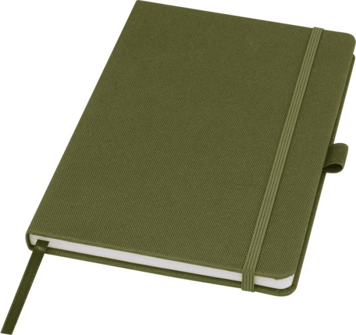 HONUA - A5 recycled paper notebook with recycled PET cover