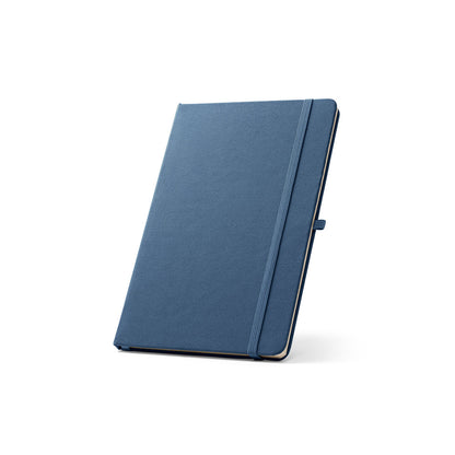 ANNE - A5 notebook in recycled polyester (100% rPET) with lined pages