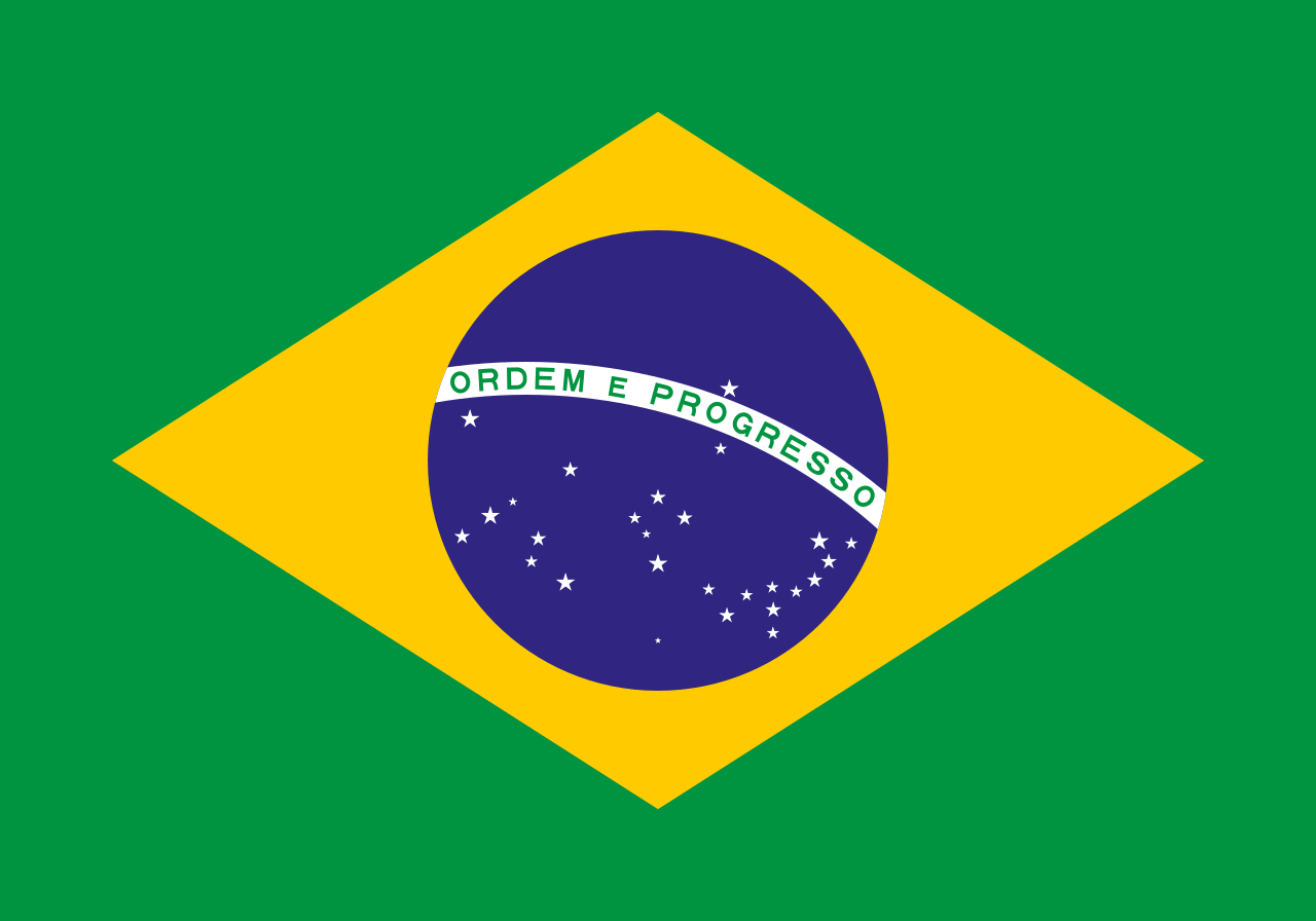 Bandeira do Brasil — entrega de brindes personalizados para eventos, instituições e agências em São Paulo, Rio de Janeiro, Brasília e Porto Alegre.