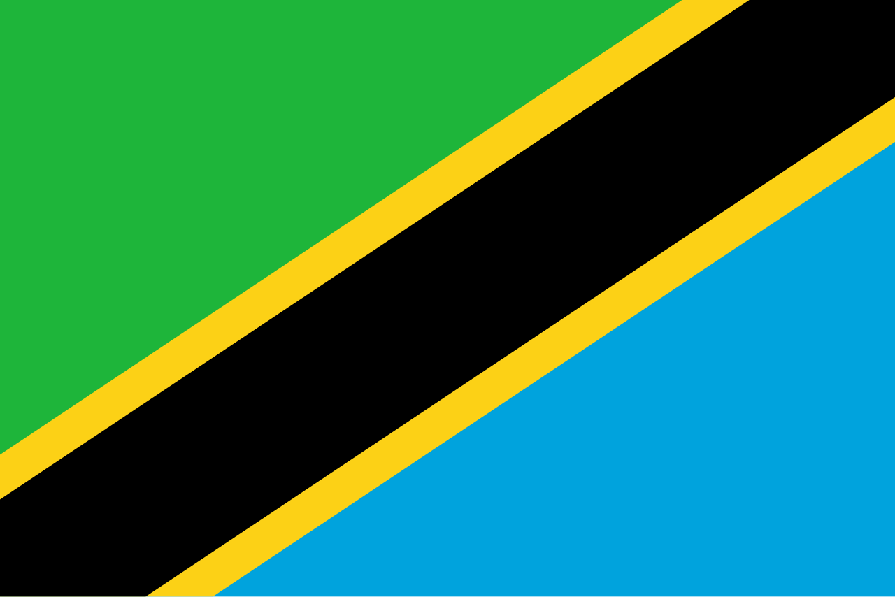 Tanzanian flag representing Swish & Click’s merchandise delivery services across Dar es Salaam, Arusha, Mwanza, and Dodoma. We serve schools, NGOs, and international clients with full customs handling and multilingual coordination.
